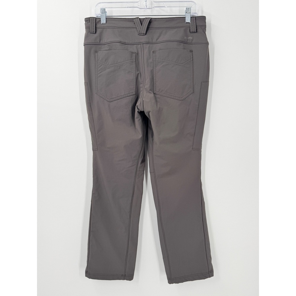 Duluth Trading Flexpedition lined Pants Womens sz 6x29 Hiking Crunchy Granola - Picture 2 of 13